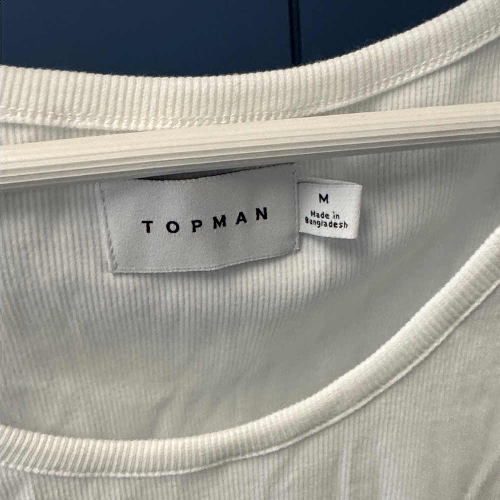 ASOS Topman Classic White Tank - Picture 2 of 2
